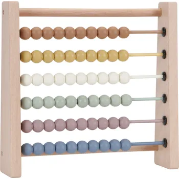 Dětské počítadlo Little Dutch 7103LD hnědé