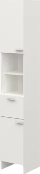 Koupelnový nábytek IDEA nábytek Koral vysoká skříňka 33 x 34 x 185 cm bílá