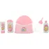 Doplněk pro panenku Lamps Nočník pro panenky růžový + doplňky 4 ks