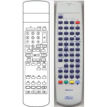 Dálkový ovladač JVC RM-C761 - kompatibilní značkový dálkový ovladač General Classic