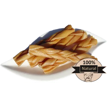 Pamlsek pro psa Blažek Copánek z vepřové kůže - sušený, uzený