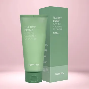 Farm Stay - Tea Tree Biome Low PH Calming Cleanser - Tea Tree zklidňující cleanser s nízkým pH - 180 ml