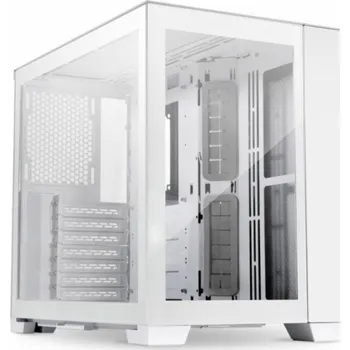 PC skříň Lian Li O11 Dynamic Mini Snow Edition, Midi-Tower, tvrzené sklo - bílé