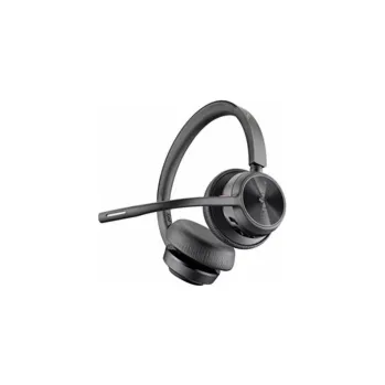 Sluchátka HP Poly Voyager 4320-M - Náhlavní souprava - náhlavní - Bluetooth - bezdrátový, kabelové - USB-A přes adaptér Bluetooth - černá - certifikováno pro Microsoft Teams, certifikováno pro Zoom