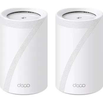 Síťový prvek TP-Link Deco BE65(2-pack) BE9300 Třípásmový systém Mesh WiFi 7 pro celou domácnost, 4x 2.5GLAN, USB, 2,4/5/6GHz, HomeShield