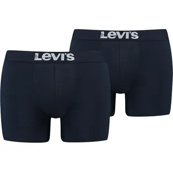 Boxerky Levi's® BOXER BRIEF 2 PACK - Boxerky 2 kusy 37149-0810 Modrá M