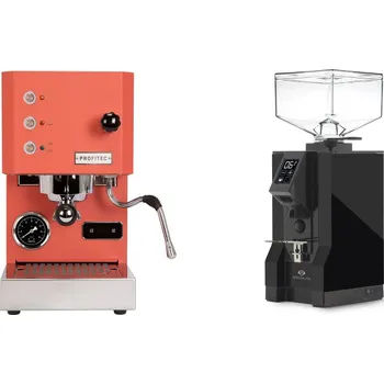 Kávovar Profitec GO, red + Eureka Mignon Specialita, BL black