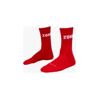 Pánské ponožky Zone floorball Club Ponožky EU 31-35, červená