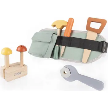 Dětská dílna Zopa Dřevěné nářadí s pásem, Wood