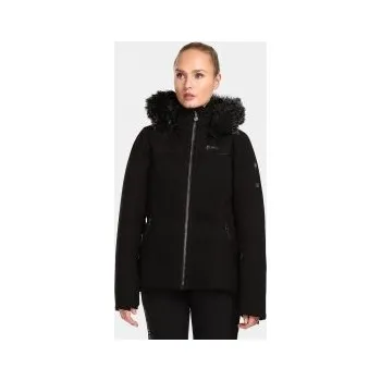 Kilpi EMILIN-W černá 44; Černá bunda + DÁREK DLE VÝBĚRU!