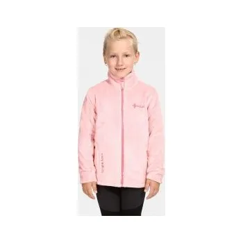 Chlapecká mikina Kilpi ERIN-J světle růžová 152; Růžová mikina + DÁREK DLE VÝBĚRU!