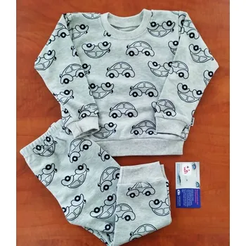 Dětská móda Dětské pyžamo auta šedá - vel. 98