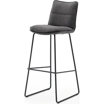 Barová židle Barová otočná židle HAMPTON antracit