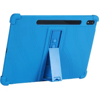 Pouzdro na tablet Silikonový Kryt Lenovo Tab P12 Pro - Barevné Modrá: Tmavě Modrá