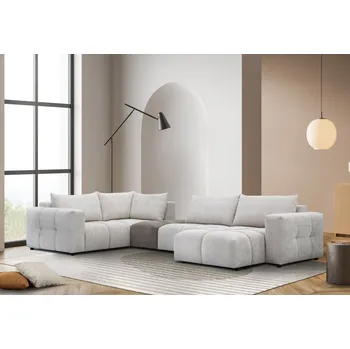 Sedací souprava Stylová rohová sedací souprava ve tvaru U ARNES Levý roh