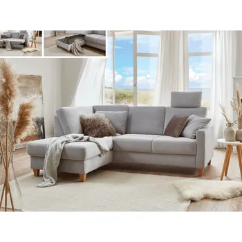 Sedací souprava Malá rohová rozkládací sedací souprava ve skandinávském stylu SUMMER Levý roh