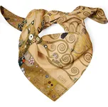 Plumeria Plu Hedvábný šátek 52 x 52 cm