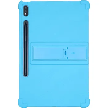 Pouzdro na tablet Silikonový Kryt Lenovo Tab P12 Pro - Barevné Modrá: Světle Modrá