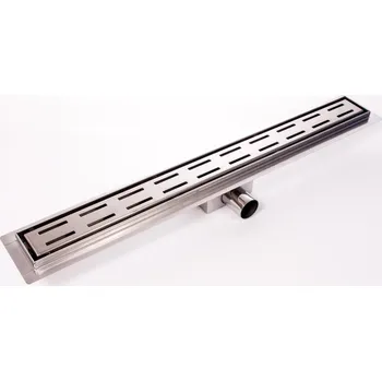 sprchový žlab Nerezový odtokový žlab 90 cm - model LINIE