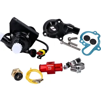 Chlazení pro motocykl Sada vodní pumpy kompletní VOCA Racing černá, Minarelli AM, Generic, KSR-Moto, Keeway, Motobi, Ride, CPI, 1E40MA 1E40MB VCR-RD09.188/BK