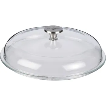 Poklice Skleněná poklice s nerezovým úchytem, 28 cm - Küchenprofi Poklice 28 cm, sklo/nerez - Küchenprofi