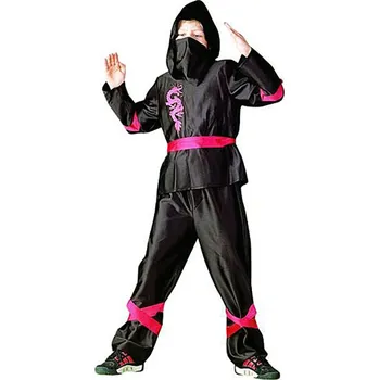 Karnevalový kostým Rubies Deutschland Ninja red - kostým D - výška 116 cm