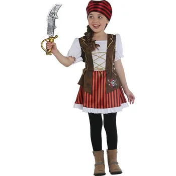 Karnevalový kostým Rubies Deutschland Piratenlady - dětský kostým - výška 104 cm
