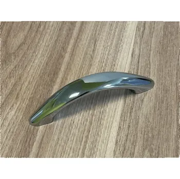 Nábytkové kování Interex Plastová úchytka TERRA / Lesklý Chrom 64 mm