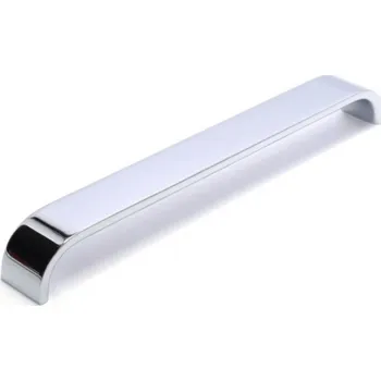 Nábytkové kování Rujzdesign Úchytka MODENA / Lesklý chróm 160 mm
