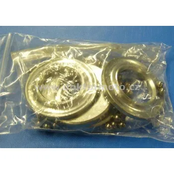 Ložisko řízení komplet - 4 x miska+kuličky JAWA,ČZ