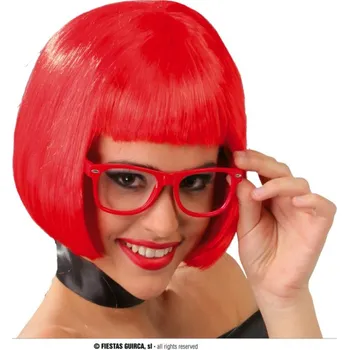Karnevalová paruka Fiestas Guirca Paruka krátká červená