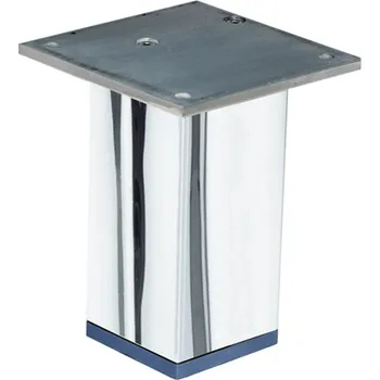 Nábytkové kování Interex design Nábytková nožka GORDON 60 / Lesklý chrom 50 mm