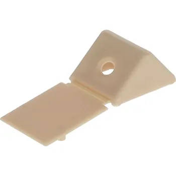 Nábytkové kování Interex PVC spojovací úhelník malý - bříza