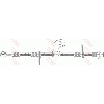 Brzdová hadice Brzdová hadice TRW PHD317