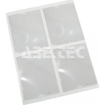 ESD Disipativní samolepicí štítky, průhledné, pevné, A6, 158x115mm, - 101005895