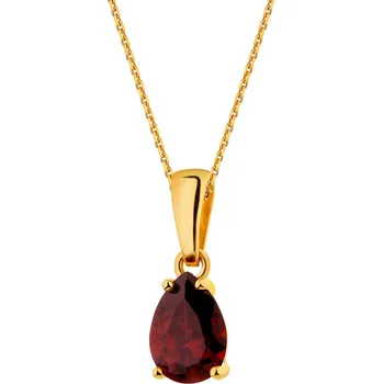 Přívěsek Zlatý přívěsek se syntetickým granátem - Z-755.04