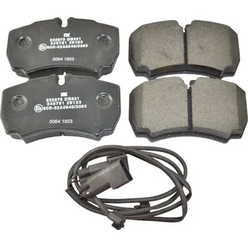 Brzdová destička Zadní brzdové destičky FORD TRANSIT 2006-2014 - NK (FORD 1501265 1718023 8C1V2M008AA 8C1V2M008AB 8C1V2MM008AA)