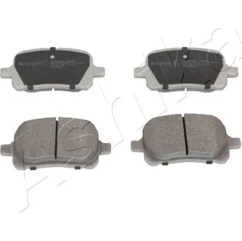 Brzdová destička Sada brzdových destiček, kotoučová brzda ASHIKA 50-02-2008