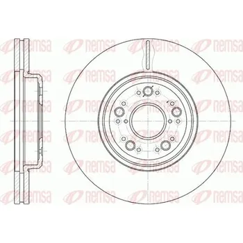 Brzdový kotouč Brzdový kotouč REMSA 61252.10