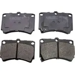 Sada brzdových destiček, kotoučová brzda DENCKERMANN B110392