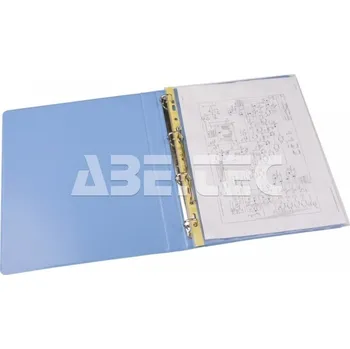 ESD Disipativní kroužkový pořadač, A4, 4 kroužky, 15mm, 238726 - 101005888