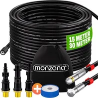 Monzana Premium sada na čištění potrubí černá 15 m 5 ks