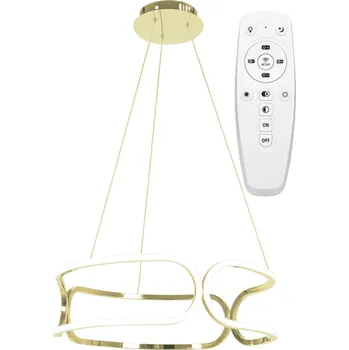 Rea STROPNÍ SVÍTIDLO S DÁLKOVÝM OVLÁDÁNÍM PLAFON LED APP791-CP TRIO Zlatá