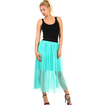 Dámská sukně Glara Dámská tylová dlouhá sukně 326648