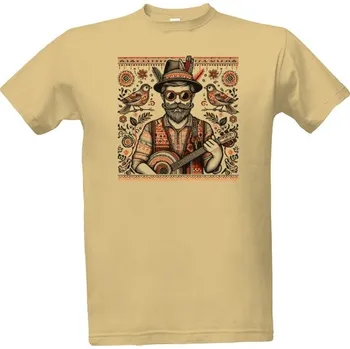 Pánská móda Tričko s potiskem Folklór Hipster pánské