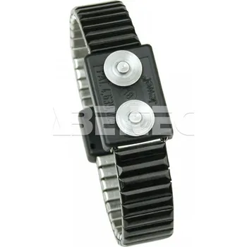ESD ESD uzemňovací náramek Jewel® MagSnap, dvouvodičový, kovový, M, - 101006235