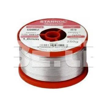 Páječka Trubičková pájka Sn99,3Cu0,7 (Ø1,0mm, 250g) - 104000388