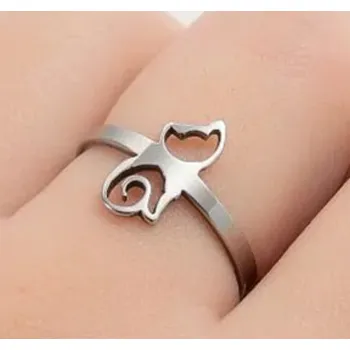 Prsten Prstýnek kočka