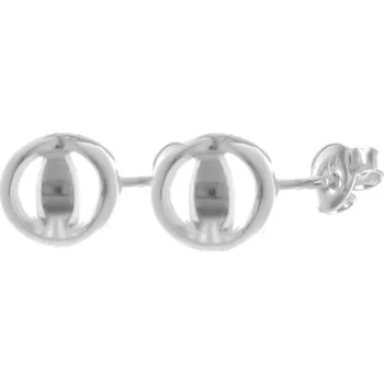 Náušnice Argento 62649 Stříbrné náušnice - kulky, průměr 9 mm