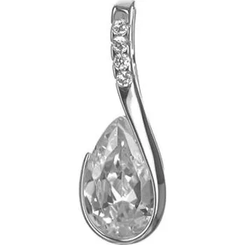 Přívěsek Argento 83509 Stříbrný přívěsek - čirý zirkon ve tvaru trojúhelníku